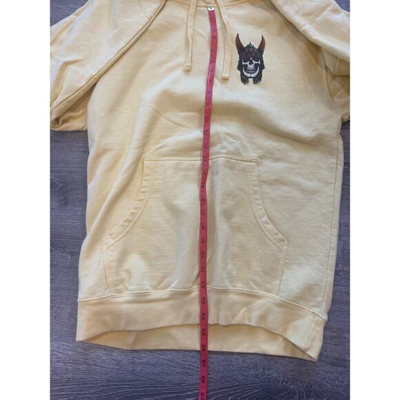Andy Anderson Sweater Mens Large Powell Peralta Skateboard Skull Heron Hoodie - Picture 4 of 7